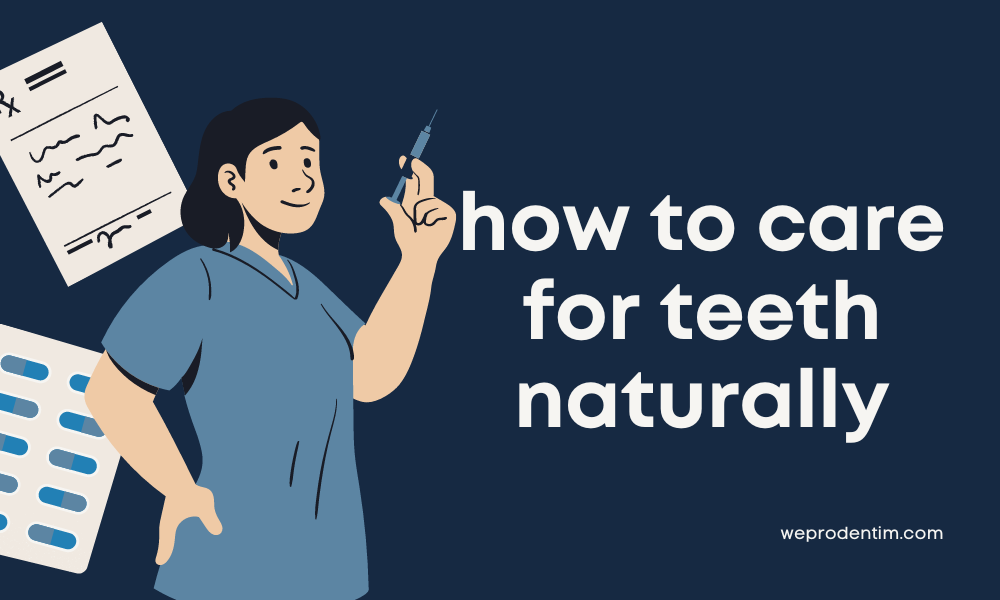 how to care for teeth naturally